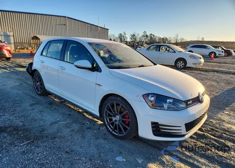 2017 Volkswagen Gti S из США, поврежденный, VIN 3VW5T7AU4HM050087